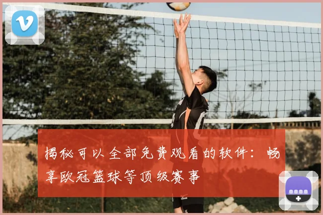 揭秘可以全部免费观看的软件：畅享欧冠篮球等顶级赛事